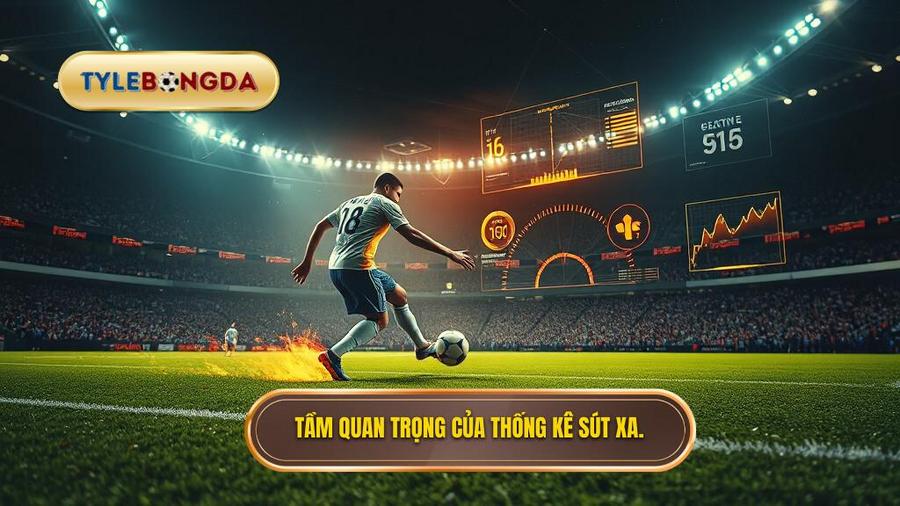 Tại sao thống kê sút xa lại quan trọng trong soi kèo?