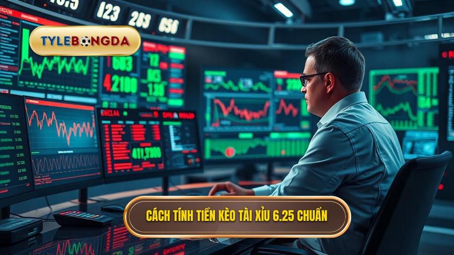 Cách đọc và tính tiền kèo tài xỉu 6.25 chuẩn xác