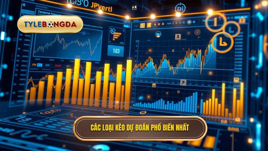 3. Các loại kèo dự đoán phổ biến nhất Các loại kèo dự đoán phổ biến nhất