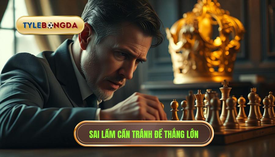 3. Sai lầm cần tránh để thắng lớn