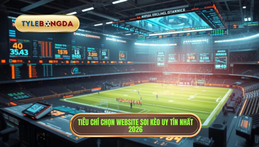 Tiêu chí đánh giá Top website soi kèo bóng đá uy tín nhất 2026