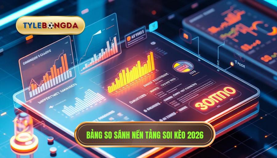 Bảng so sánh các nền tảng soi kèo hàng đầu năm 2026