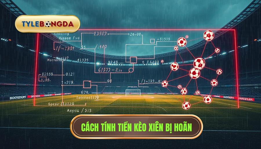 3. Cách tính tiền khi kèo bóng đá bị hoãn trong kèo xiên (Parlay)