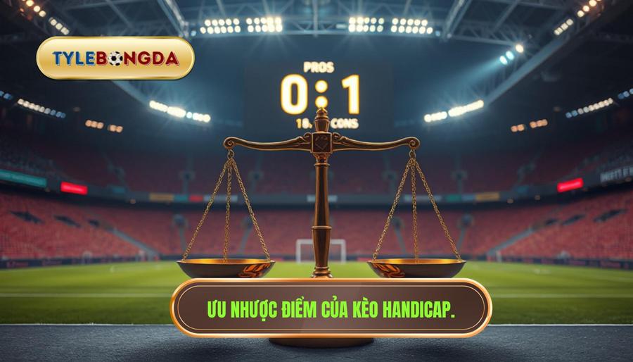3. Ưu và nhược điểm khi chơi kèo Handicap