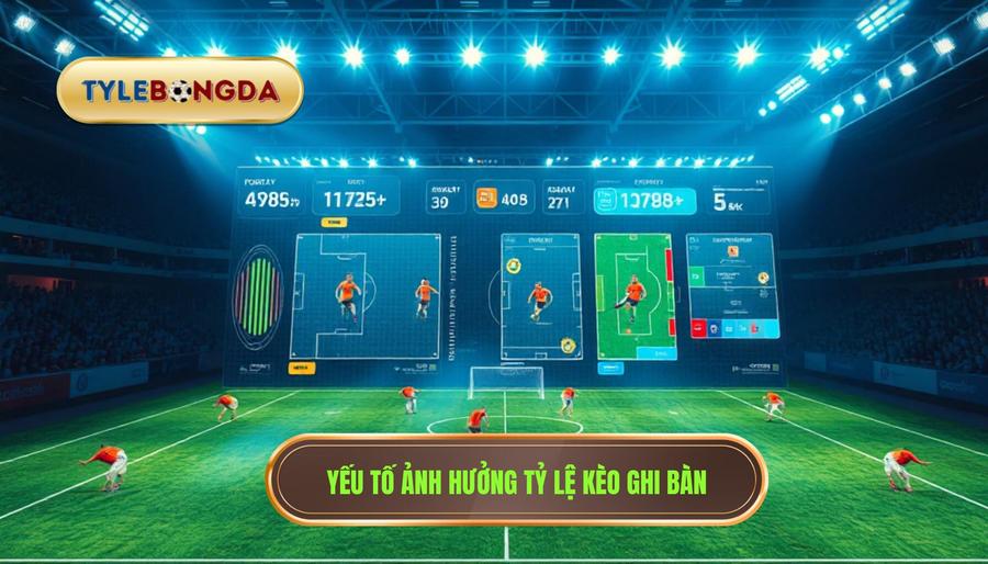 Phân tích các yếu tố ảnh hưởng đến tỷ lệ kèo cầu thủ ghi bàn